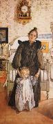 Carl Larsson Karin and Kersti Germany oil painting reproduction